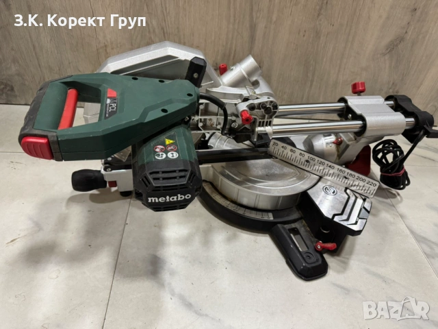 Потапящ герунг циркуляр Metabo KGS 216 M PCL 1500 W 216 мм, снимка 5 - Триони и циркуляри - 54599856