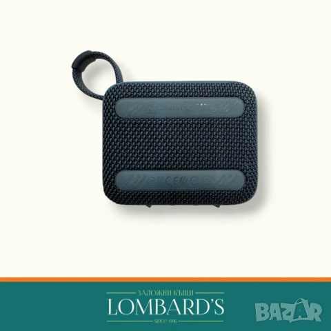 Преносим говорител JBL Go4, N: 38592, снимка 2 - Bluetooth тонколони - 54332364