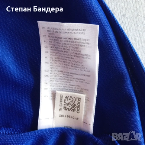 НОВА 10/10 XL ADIDAS Climalite QR-код оригинална тениска фланелка Адидас T-Shirt Training Jersey, снимка 11 - Спортни дрехи, екипи - 54628934