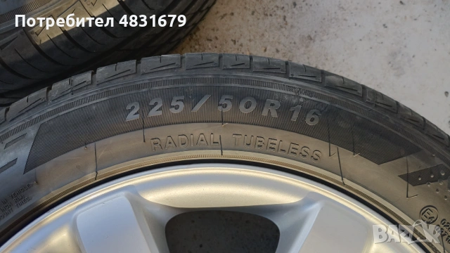 Джанти за Мерцедес 16 цола, снимка 7 - Гуми и джанти - 54597123