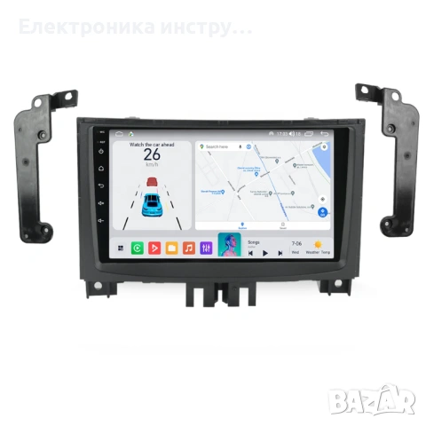 Android мултимедия GPS навигация CarPlay Android Auto + Камера – за Sprinter / Crafter (2006–2016), снимка 4 - Аксесоари и консумативи - 54038705