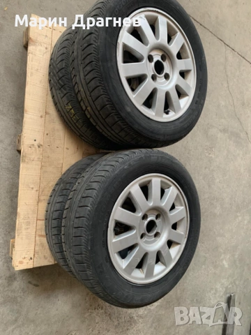 летни гуми 185/65 R15 с алуминиеви джанти 6Jx15 CH4-43, снимка 2 - Гуми и джанти - 54492095