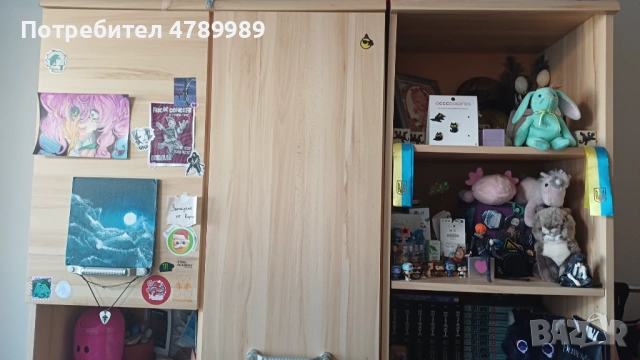 Шкаф от 2 части (без стикери, празен), снимка 2 - Шкафове - 54596198
