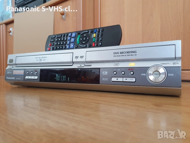 Panasonic DMR-ES30V VHS>DVD/DVD>VHS  recorder, снимка 4 - Плейъри, домашно кино, прожектори - 54807781