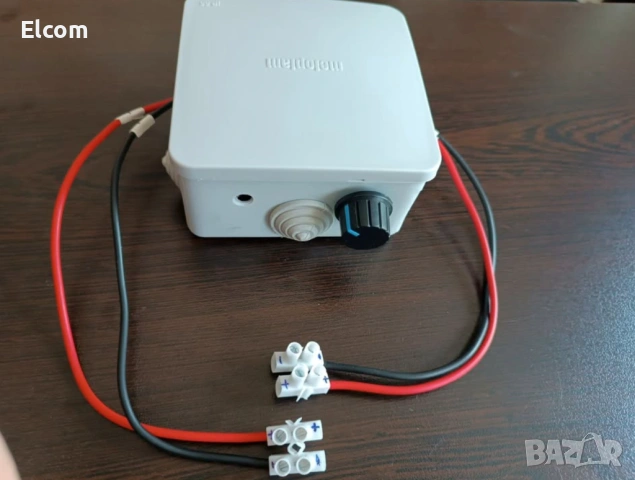 Преносим PWM регулатор на обороти 6V–90V 15A/20A за DC мотор (speed controller), снимка 4 - Друга електроника - 54397959