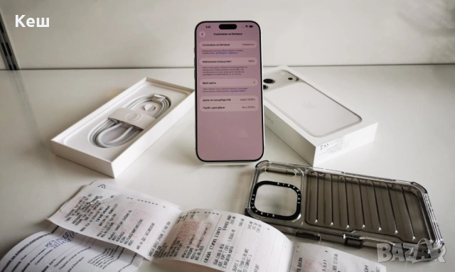 Apple iPhone 17 Pro Max (100% батерия-0 зареждания/гаранция Технополис), снимка 2 - Apple iPhone - 54945369