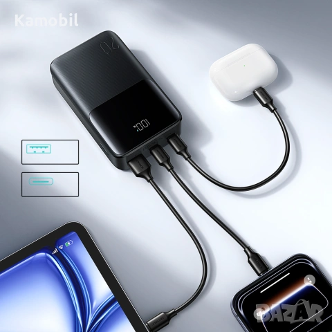 Външна батерия Joyroom JR-Qp192 Mini 20 000mAh /power bank/, снимка 3 - Външни батерии - 55232524