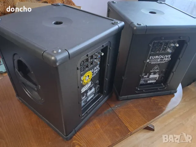 Активни баси behringer b1200pro, снимка 5 - Тонколони - 55578262