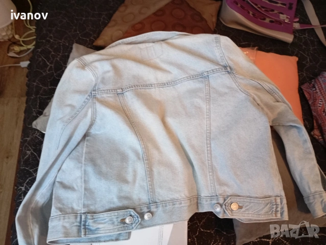 Vintage дънково яке дамско , снимка 4 - Якета - 55076953