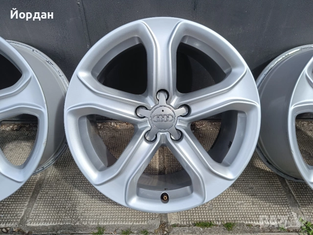 ОРИГИНАЛНИ джанти 17 ' цола 5x112 AUDI A4 A5 A6 / АУДИ VW 7,5J ET28, снимка 8 - Гуми и джанти - 54856639
