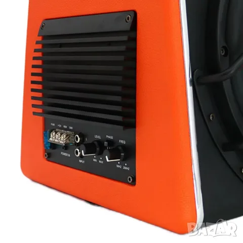 Бас каса 3800W за кола - субуфер с 10” високоговорител и интегриран усилвател + окабеляване , снимка 6 - Аксесоари и консумативи - 55599432