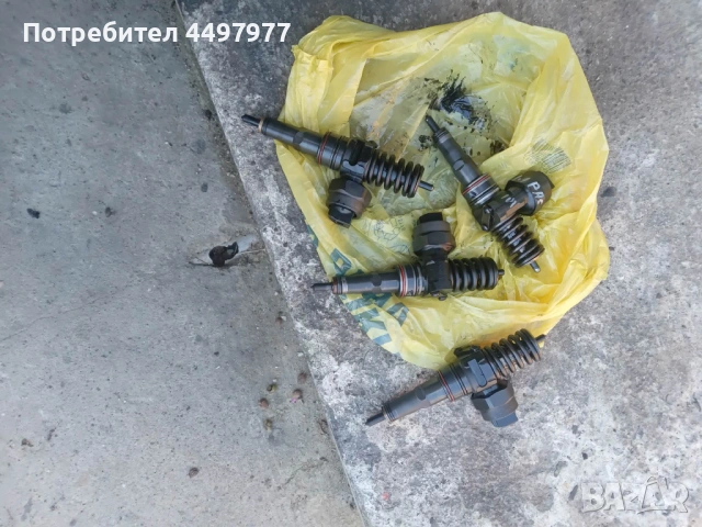 Помпа дюзи 0414720015 комплект 4 броя 100-евро за Волксваген Пасат 5 1.9 101к.с 2003г 