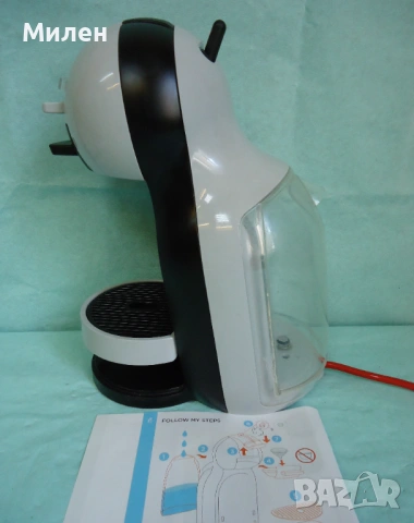 Кафемашина с гаранция 1 година NESCAFÉ® Dolce Gusto Krups Mini Me.Gray за капсули Долче густо Крупс, снимка 3 - Кафемашини - 54057809