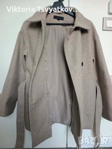 Нови палта Zara и кожено яке - перфектно състояние, снимка 15 - Палта, манта - 55619259