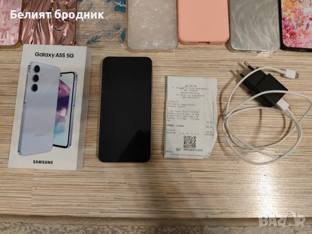 Смартфон Samsung Galaxy A55 5G 256GB , снимка 2 - Samsung - 55646858