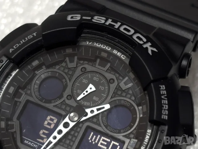 Като нов! Casio G-Shock GA-100-1A1, снимка 8 - Мъжки - 55559018