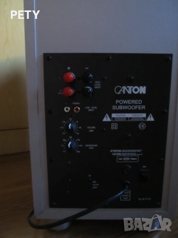 Суббуфер CANTON, снимка 5 - Тонколони - 54908891