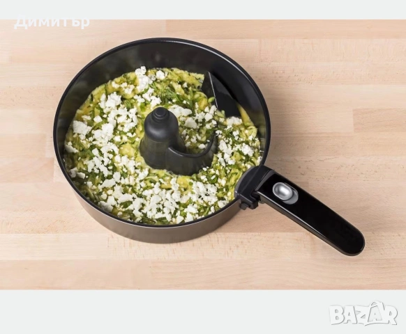 Фритюрник с горещ въздух Tefal FZ 7600 ActiFry Genius 1.2 кг,1500W, снимка 9 - Фритюрници - 54154088