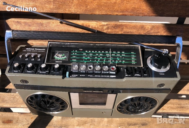 National Panasonic RS-466  (Japan-радиокасетофон от 1975), снимка 9 - Радиокасетофони, транзистори - 54003265