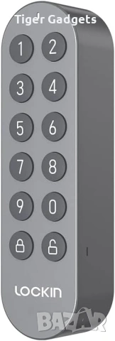 Смарт клавиатура Lockin Smart Number Keypad за Lockin G30, IPX5, с кодове за достъп