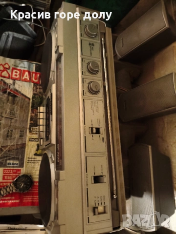 SHARP GF 7474 радиокасетофон , снимка 3 - Радиокасетофони, транзистори - 54716636