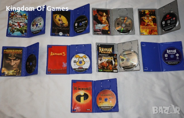 Игри за PS2 The Simpsons/Gladiator/Legion/Kessen/Catwoman/Marvel/Tekken 4/Godfather/Rayman/MikeTyson, снимка 12 - Игри за PlayStation - 54097586
