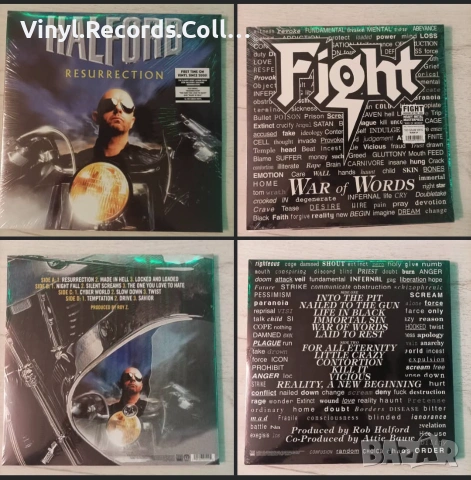  Halford – Resurrection +  Fight – War Of Words
