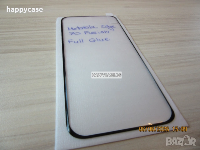 Motorola Edge 70 Fusion / Edge 60 / 60 Pro / 60 Fusion / 3D Full Glue Извит стъклен протектор, снимка 10 - Фолия, протектори - 50646008