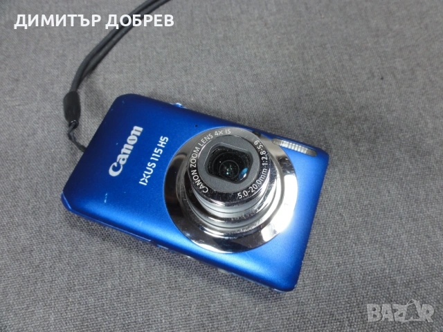 ЦИФРОВ ФОТОАПАРАТ CANON IXUS 115 HS 12.1 MP DIGITAL CAMERA, снимка 5 - Фотоапарати - 54552499