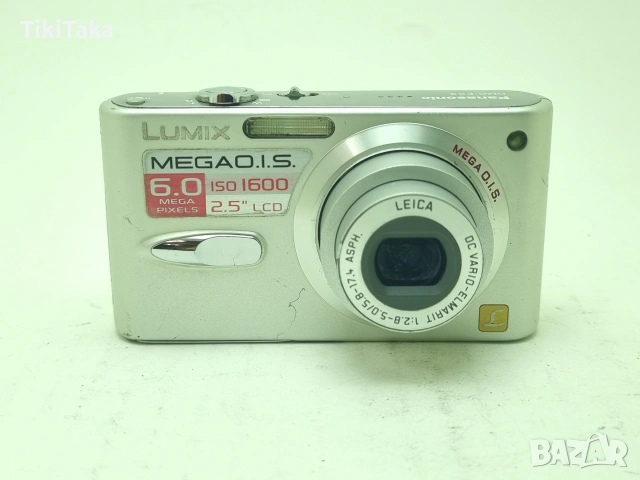 Panasonic Lumix DMC-FX3 Silver , снимка 3 - Фотоапарати - 55162771