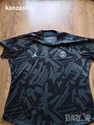 Air Jordan Paris Saint Germain Training T-Shirt Dri-FIT - страхотна дамска тениска КАТО НОВА ХЛ, снимка 6 - Тениски - 54043772