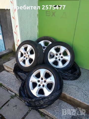 16" 5х110 джанти с Гуми Опел