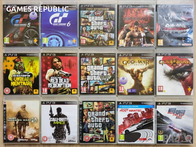 ТОП игри за PlayStation 3/PS3/ПС3/Плейстейшън 3