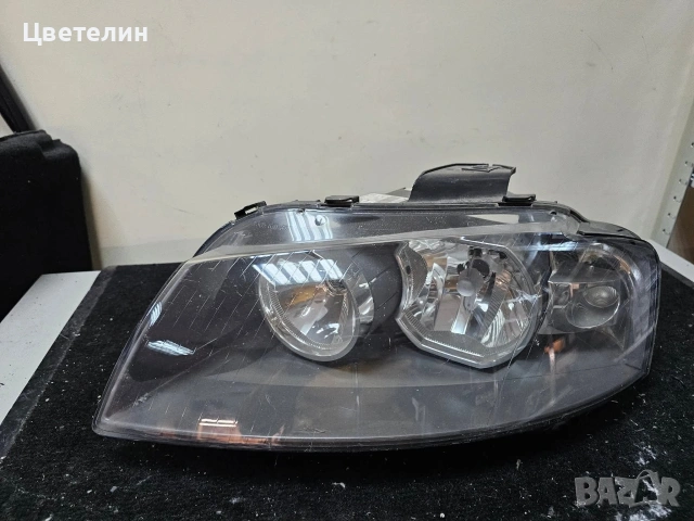 Ляв фар Audi A3 8P lqv far ауди а3 8п, снимка 3 - Части - 54488506