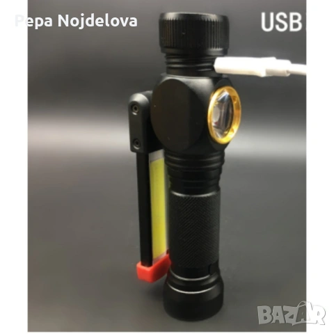 Сгъваем, ярък и енергоспестяващ фенер осветяване на 360 градуса и USB, снимка 2 - Други - 54562728