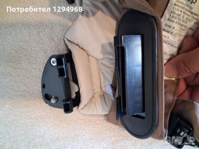 Оригинално бебешко кенгуру Jeep Baby Traveler (Kolcraft), снимка 12 - Кенгура и ранички - 54987798