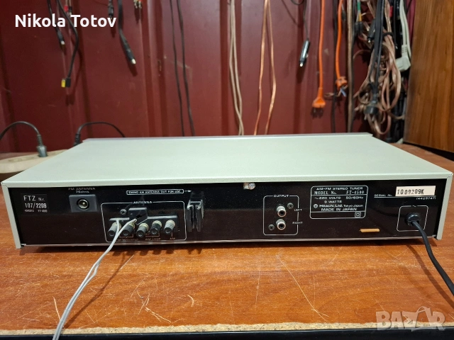 Продава се тунер Hitachi FT-4500. , снимка 5 - Ресийвъри, усилватели, смесителни пултове - 54936308