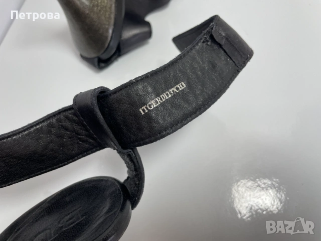 Кожени сандали Burberry 37 Оригинал, снимка 10 - Сандали - 54709442