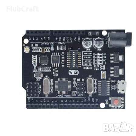 Микроконтролер Arduino UNO+WiFi R3 ATMEGA328P / Micro USB