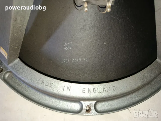 Vintage 18 инча говорител Goodmans Audiom 18-P - 100W - 8 OHM - 1бр., снимка 5 - Тонколони - 55382588