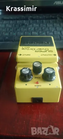BOSS SD 1 SUPER Over Drive.  Eфект за китара., снимка 3 - Китари - 55413963