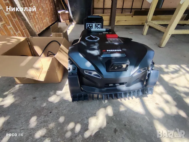 Косачка робот Parkside PPAMR 1250 A1, снимка 2 - Градинска техника - 55345788