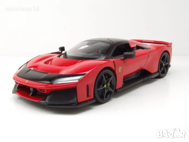 Ferrari F80 2024 - мащаб 1:18 на bBurago моделът е нов в кутия