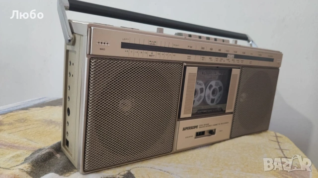 SUPERSCOPE CRS-3043S /// boombox /// ghetto blaster, снимка 13 - Радиокасетофони, транзистори - 54551287