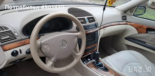 2003 Mercedes-Benz Е270 2.7 cdi-177cc-elegance-automat-БАРТЕР, снимка 5 - Автомобили и джипове - 55457103