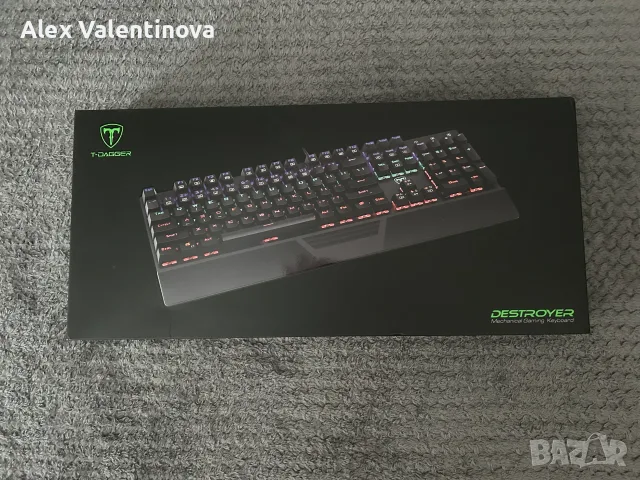 Механична клавиатура Redragon T-Dagger Destroyer T-TGK305, снимка 7 - Клавиатури и мишки - 55444872