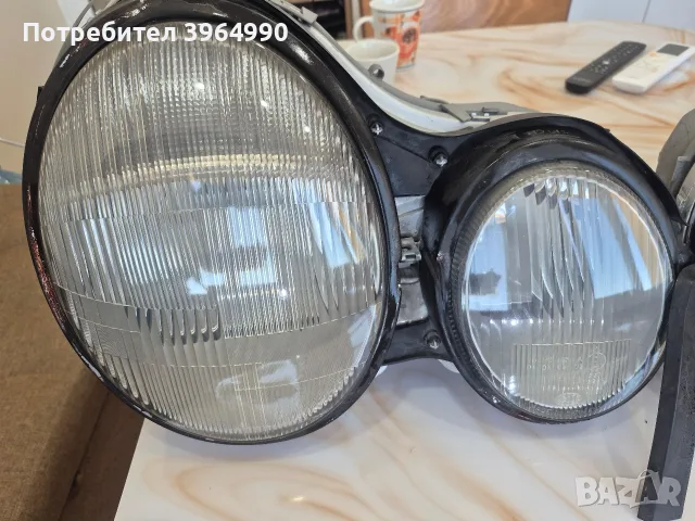 Оригинални фарове HELLA за Мерцедес Еклас W210 преди фейстлифт за части , снимка 2 - Части - 55532822
