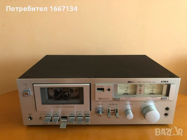 AIWA AD-M250E kaseten dek, снимка 8 - Декове - 55440323