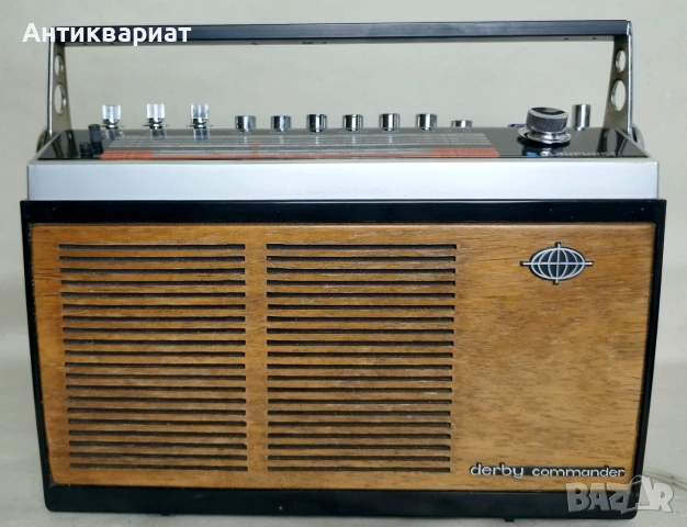 Винтидж транзисторно радио Blaupunkt Derby Commander / Германия, снимка 2 - Радиокасетофони, транзистори - 55064650