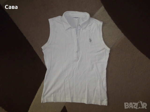 Тениски LACOSTE, U.S. POLO ASSN.  дамски,М-Л, снимка 6 - Тениски - 55038272